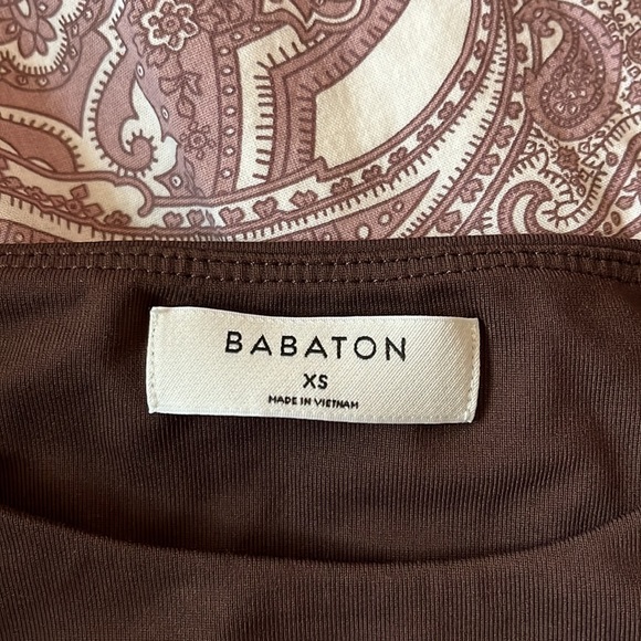 Babaton cropped crew-neck tank - Picture 3 of 3
